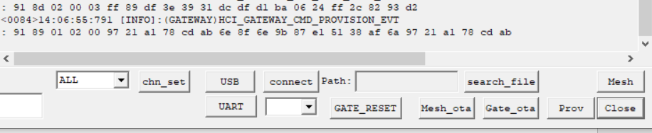 Gateway mode log