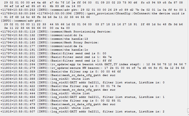 log info