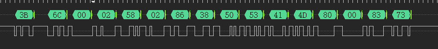 Cold reset to obtain initial ATR