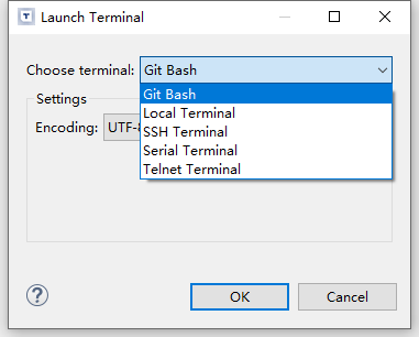 Terminal Selection